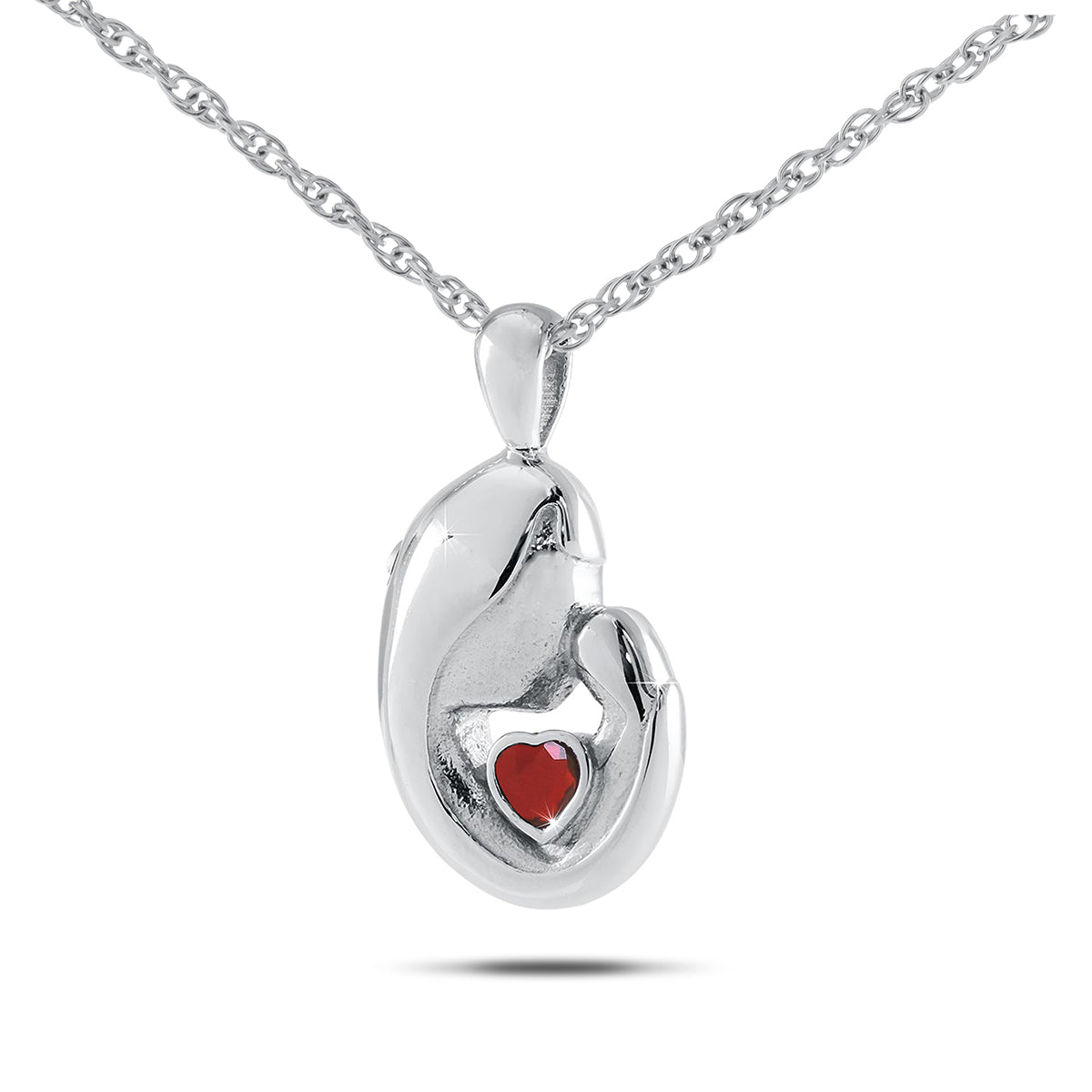 Dolphin Kiss Stainless Keepsake