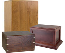 Wood Urns